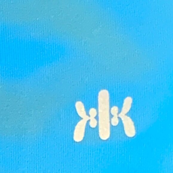 Kyodan Athletic Activewear Gym Yoga Tank Top Bra Shelf Turquoise XS Blue 60N - Picture 8 of 10